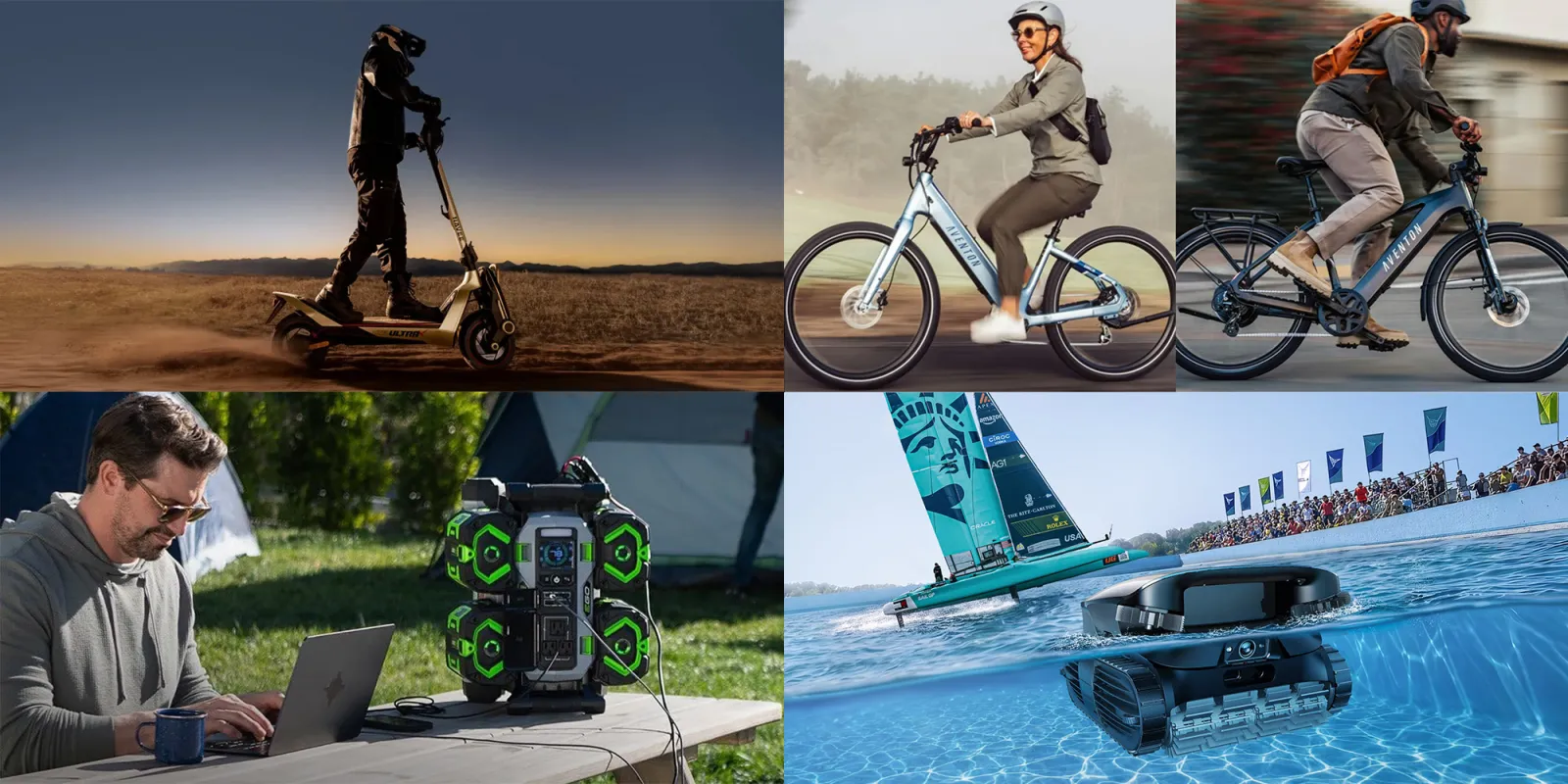 Navee UT5 Ultra X superscooter $1,955 low, EGO Nexus power station bundle $799 low, Aventon $1,299 flash sale e-bike lows, more - COWIN industry news