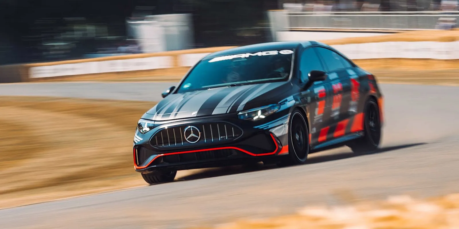 Mercedes AMG CLA 45 arrives in Goodwood with 680 hp and three axial-flux motors - COWIN industry news
